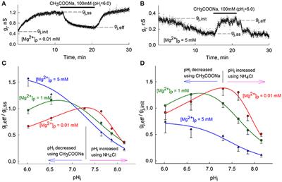 Modulation of Connexin-36 Gap Junction Channels by Intracellular pH and Magnesium Ions